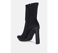 Tokens Pointed Heel Ankle Boots