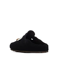 Xti Women's Suede Clogs With Teddy Bear Charms