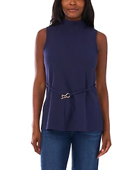 Vince Camuto Women's Mock Neck Sleeveless Top