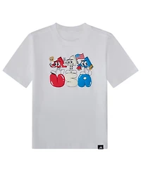 adidas Baby Boys' Graphic T-Shirt and 3-Stripes Shorts, 2-Piece Set