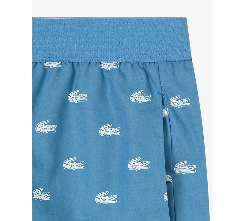 Lacoste Men's Loungewear Woven Pajama Shorts