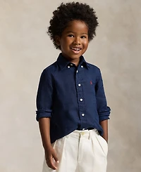 Polo Ralph Lauren Toddler and Little Boys Linen Shirt