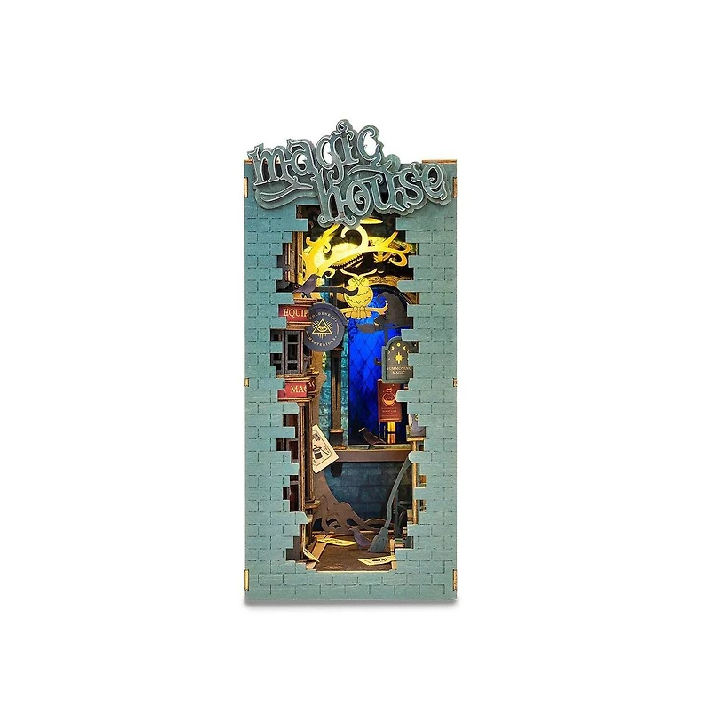 Flash Popup Diy 3D Book Nook Kit: Magic House 216 pieces