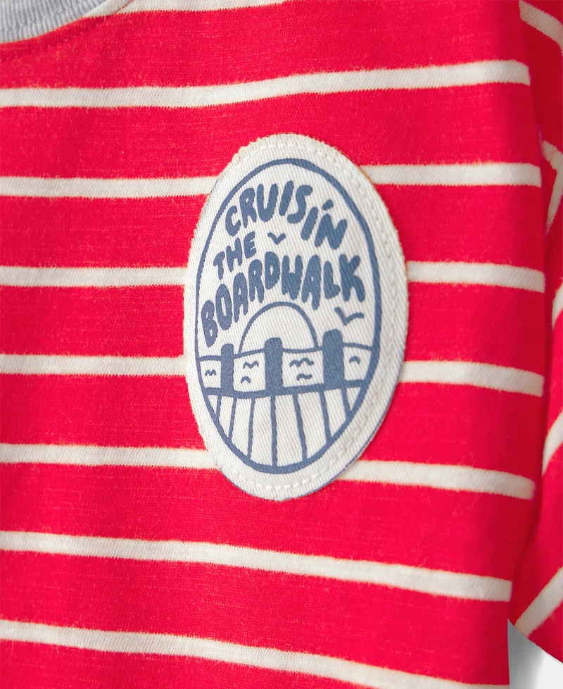 Carter's Boys' Toddler 2T-5T Short-Sleeve Striped T-Shirt