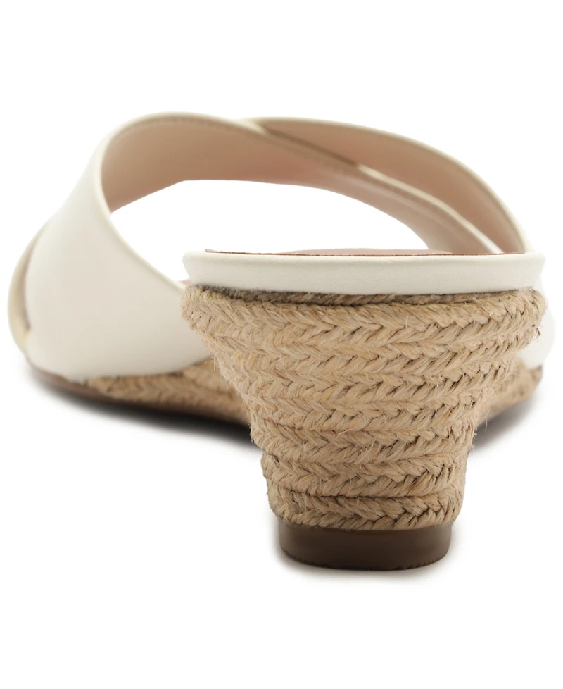 Arezzo Women's Ava Slip-On Wedge Sandals