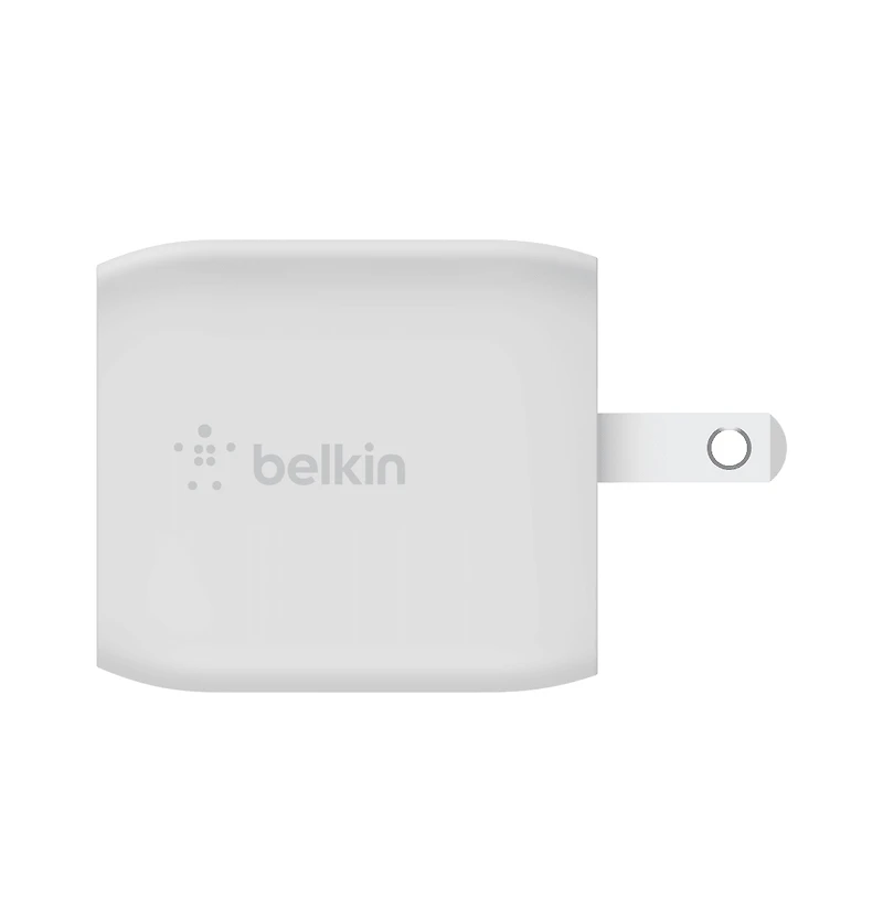 Belkin BoostCharge Pro Dual Usb-c GaN Wall Charger with Pps 45W