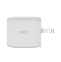 Belkin BoostCharge Pro Dual Usb-c GaN Wall Charger with Pps 45W
