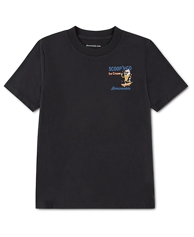 abercrombie kids Boys' Crewneck Scoop 'N Go T-Shirt