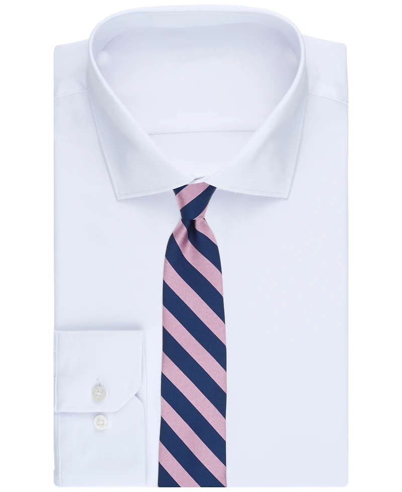 Club Room Men's Harbor Classic Stripe Pattern Tie, Macy's Exclusive