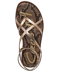 Circus Ny by Sam Edelman Women's Dakota Ankle Strap Strappy Flat Sandals