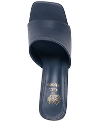 Gc Shoes Women's Soho Square Toe Block Heel Dress Sandals