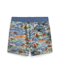Polo Ralph Lauren Boys' 2-7 Tropical-Print Drawstring Shorts