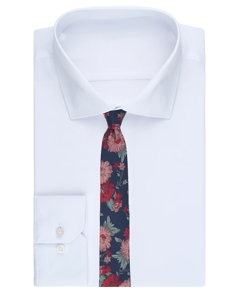 Bar Iii Men's Joelle Floral Skinny Tie, Macy's Exclusive