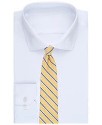 B by Brooks Brothers Men's Classic Stripe Oxford Pattern Tie