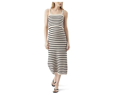 Ripe Maternity Maternity Ripe Pointelle Knit Nursing Dress