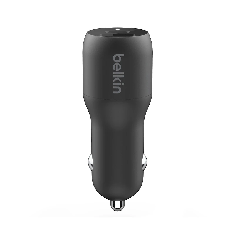 Belkin BoostCharge Dual Port Car Charger with Pps 37W