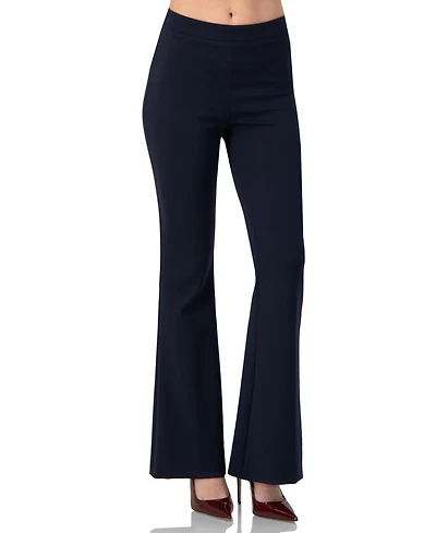 Ivonne Women's Semi-Flared Trousers