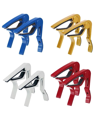 5 Core Guitar Capo 8Pcs Quick Change Acoustic Electric String Clip for Banjo Mandolin Or Ukulele