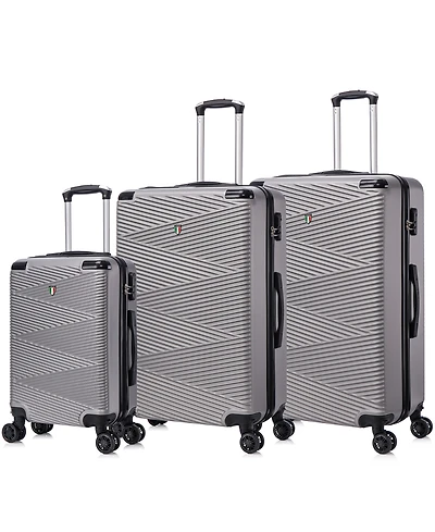 Tucci Italy Avenza 3-Pc. Hardside Luggage Set