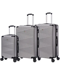 Tucci Italy Avenza 3-Pc. Hardside Luggage Set