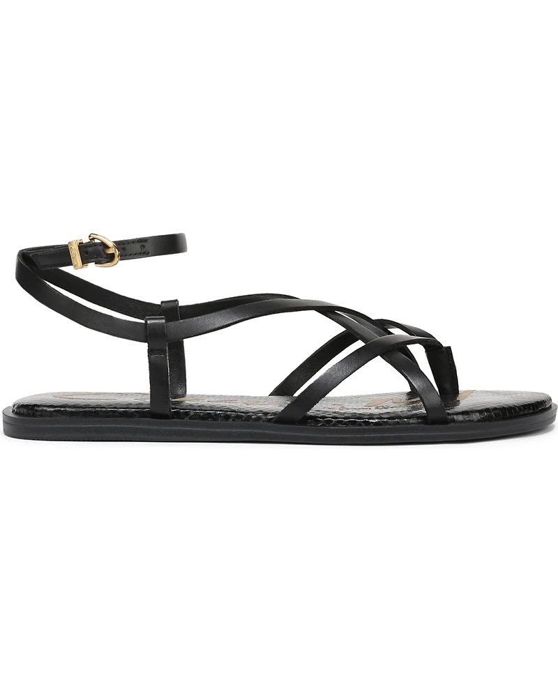 Circus Ny by Sam Edelman Women's Dakota Ankle Strap Strappy Flat Sandals