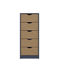 Fm Furniture Olijato 5-Drawer Dresser for Nurseries and Bedrooms – Modern Space-Saving Storage