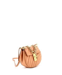 Pre-Owned Chloe Mini Drew Bijou Crossbody Bag Quilted Leather