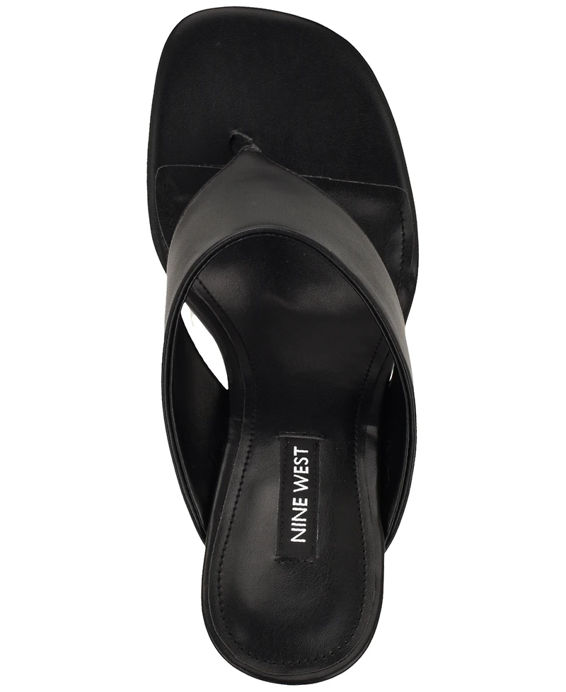 Nine West Women's Presa Slip-On Wedge Sandals