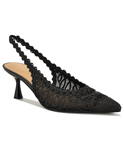 Nine West Women's Ressa Pointed Toe Dress Slingback Pumps