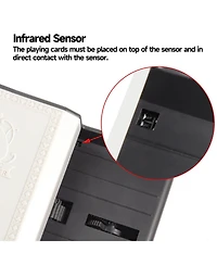 Gse Games & Sports Expert 2-Deck Casino Automatic Card Shuffler, Ac/Dc-Power Electric Shuffler Machine for Playing Cards