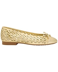 Michael Kors Women's Almond Toe Piper Flex Ballet Flats