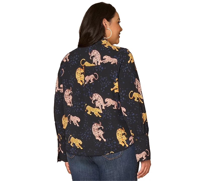 Democracy Plus Long-Sleeve French Cuff Shirt