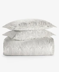 Hotel Collection Tessera Solid 3-Pc. Comforter Set, Full/Queen, Macy's Exclusive