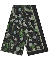 Karl Lagerfeld Paris Wild Flower Chiffon Scarf