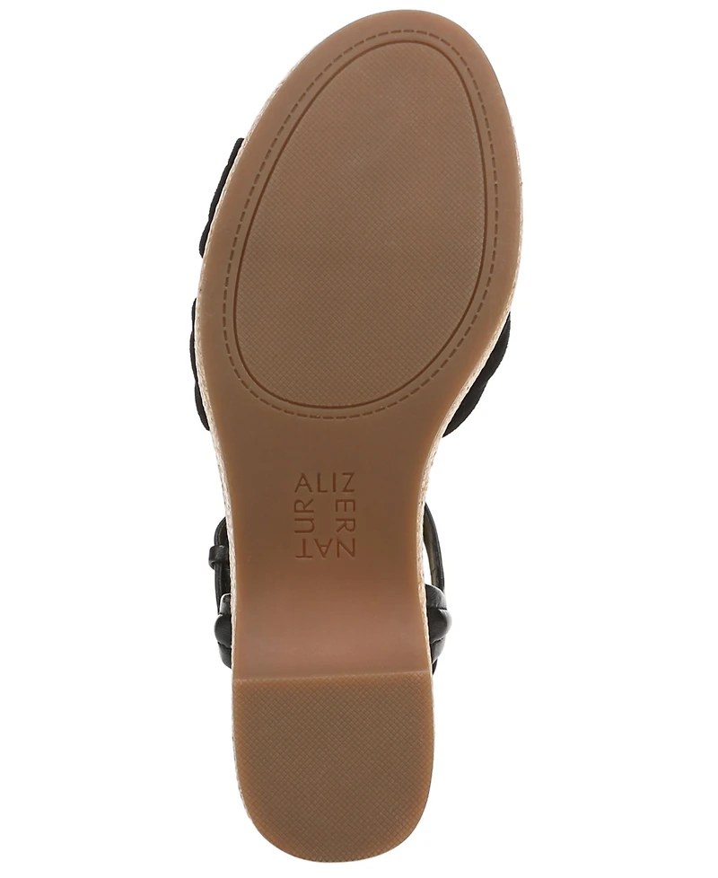 Naturalizer Women's Dovie Strappy Wedge Heel Sandals