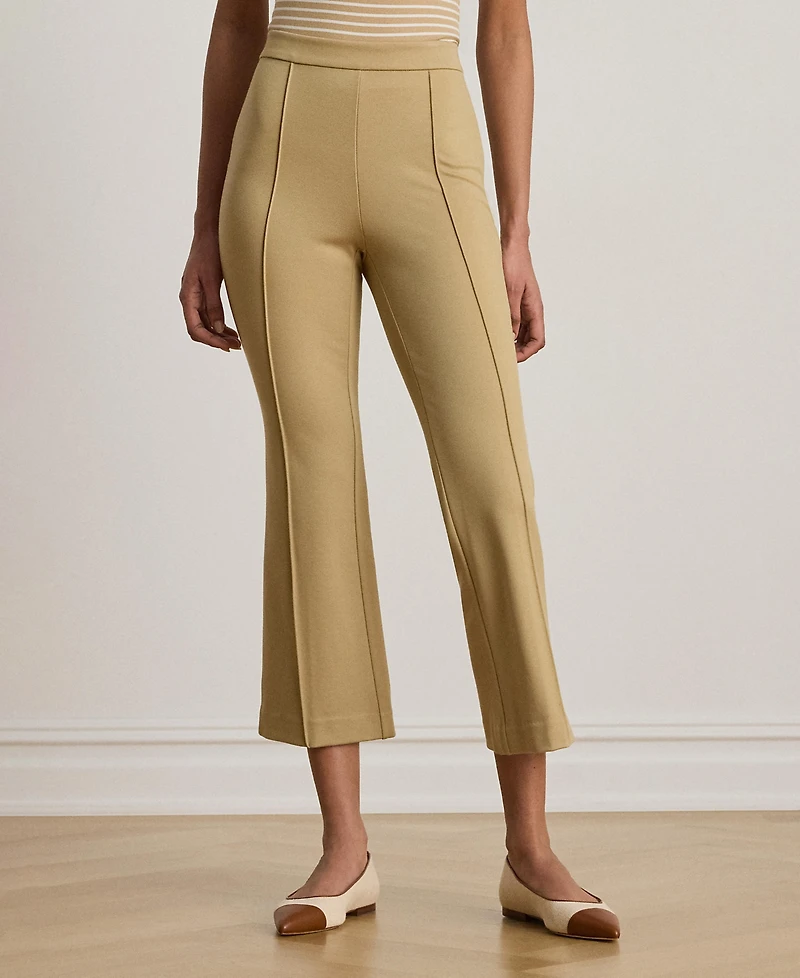 Lauren Ralph Petite Coulson Twill Flare Ankle Pants