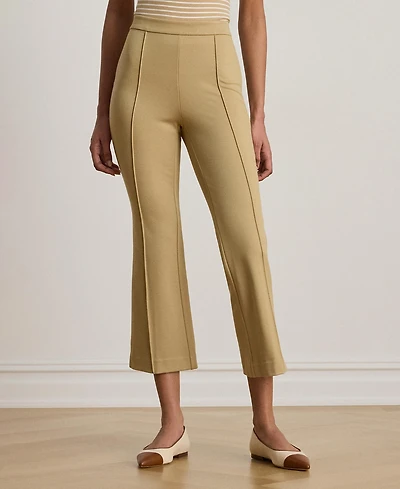 Lauren Ralph Petite Coulson Twill Flare Ankle Pants