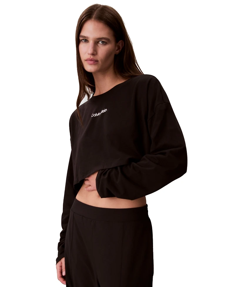 Calvin Klein Performance Women's Commuter Relaxed Cropped T-Shirt