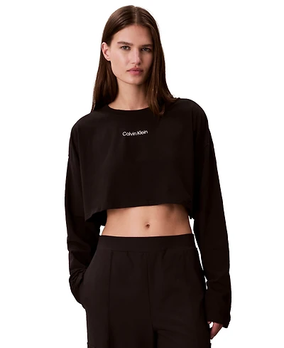Calvin Klein Performance Women's Commuter Relaxed Cropped T-Shirt