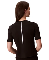 Calvin Klein Performance Women's Icon Sport Short-Sleeve Active T-Shirt