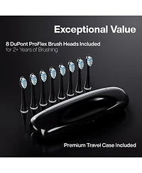 AquaSonic Elite - Advanced Ultra Whitening Rechargeable Toothbrush Set