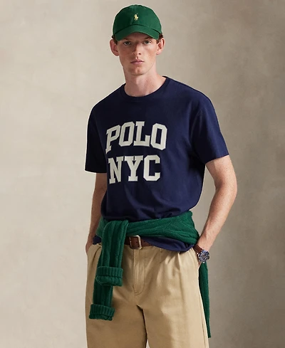 Polo Ralph Lauren Men's Classic-Fit Jersey Graphic T-Shirt