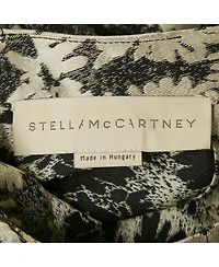 Pre-Owned Stella Mccartney Women's Monochrome Floral Jacquard Blouse