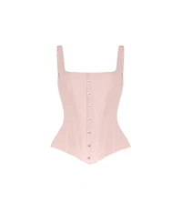 Milla Women's Sculpting Pink Low-Waist Corset