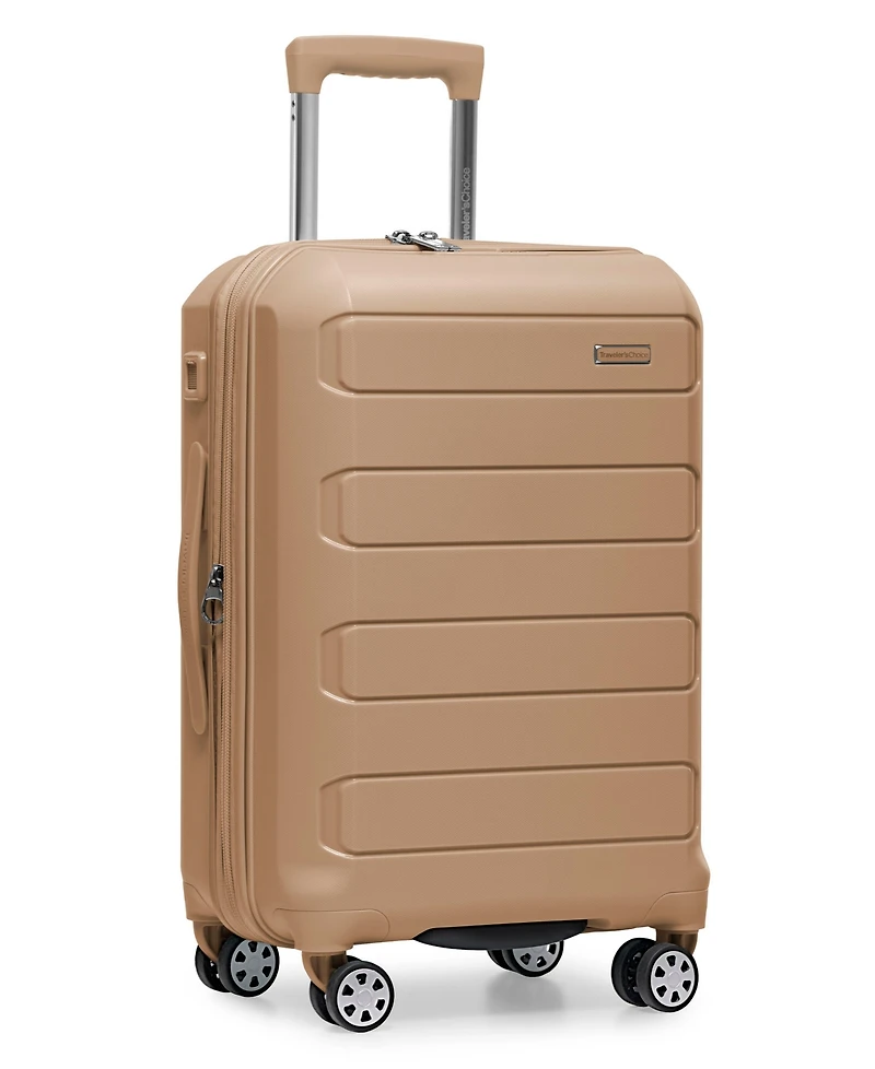 Traveler's Choice Pagosa Small Carry-On Hardside Expandable Spinner Luggage