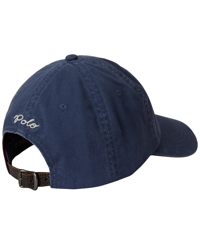 Polo Ralph Lauren Flag-Embroidered Twill Ball Cap