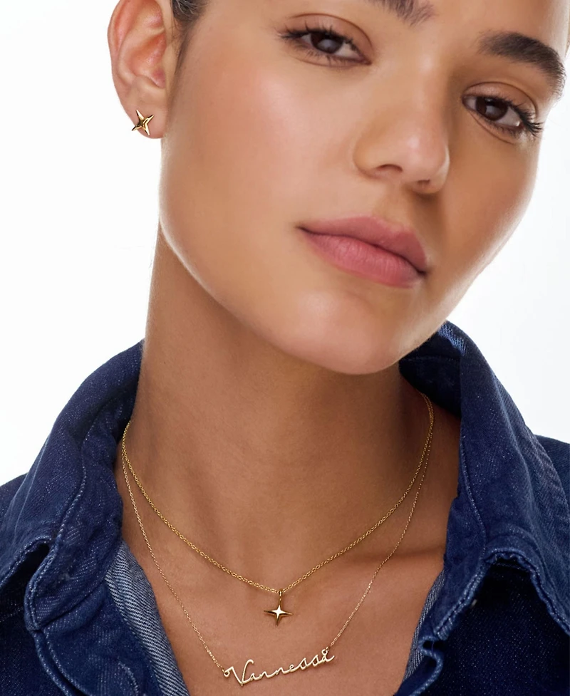 Oak & Luna Northern Star Necklace