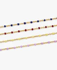 Oak & Luna Soltale Enamel Chain