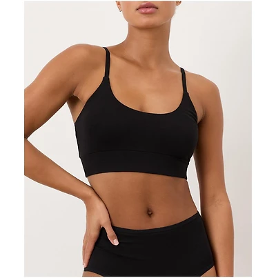 Pact Women's Everyday Strappy Scoop Bralette