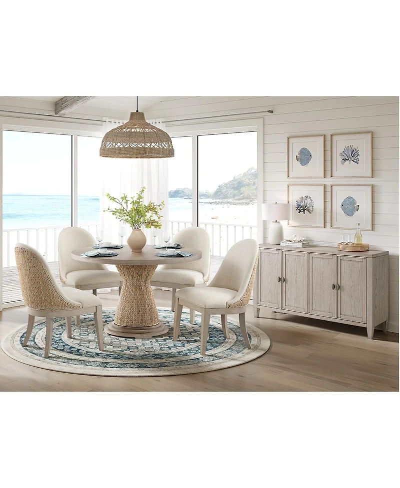 Furniture 40" Sirena Wood Side Chair